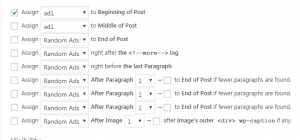 DFP ad control