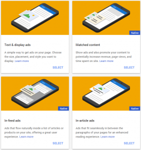 google adsense matched content